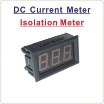 유속계 LED 디지털 전류계 모니터 암페어 게이지 앰프 패널 테스터 YB27C DC 10A 20A 50A 100A 200A 300A 500A 75mV mA 999 uA, 83.Blackisolation  DC999uADire