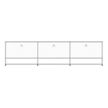 [무케] 디엘로_3x2 B type TV 거실장(스틸상판/바퀴X/TV보강판X), 단품