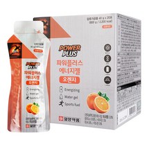 일양약품 파워플러스 에너지젤 복숭아맛 오렌지맛, 오렌지맛 20포