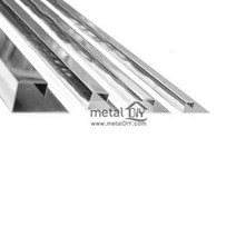 드림철물 재료분리대 스텐 사각 8-20사이즈 2400mm, 5)20x20x2400