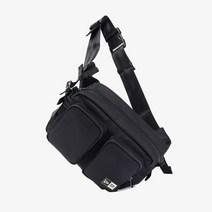 [AK PLAZA] [뉴에라][공용]스퀘어 웨이스트 백 블랙 (12718046)