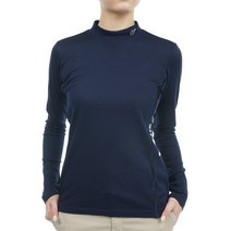 마스터바니 에디션 기자 코튼 리오셀 긴팔미들러 여성, 네이비 120, 1
