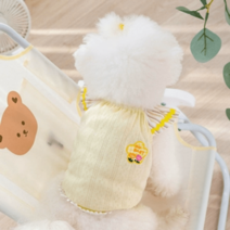 강아지가을옷 맨투맨 중형견 따뜻한 말티즈옷 애견의류 2XL, 플리츠 소매