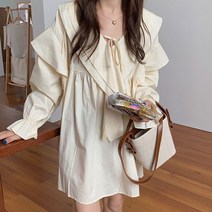 레이스 V 넥 캐주얼 플라워 황금가면 연민지 차예련 서유라 서예지 옷 스타일 가을 원피스 패션