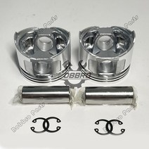 Z600 오버홀 재건 키트 Kubota 트랙터 용 밸브 세트 B4200 굴삭기 KH5 결합 수확기 NX1000 RX1100 HXD-7 NX, 03 2pcs Piston kit