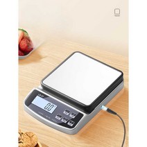 주방 전자 저울 소형 홈 식당 낚시 USB 전원 정밀, 상세 페이지 참고, 상세 페이지 참고, B 3kg0.1g