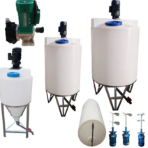 산업용 교반기 500L 120L 200L 1T 액체가열 혼합 탱크, CMC-80L + 브라켓