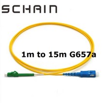ojc 광케이블 sclc Fibra optica SC UPC to LC APC 심플 렉스 2.0mm PVC 싱글 모드 파이버 패치 케이블 점, 04 5m