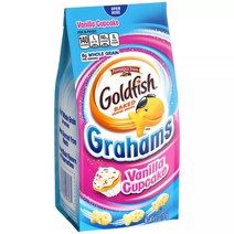[미국직배송]페퍼리지팜 골드 피쉬 바닐라 컵케잌 그레이엄 크래커 187g Goldfish Vanilla Cupcake Grahams Snacks - 6.6oz