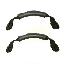 카야커 카누 카약 웨빙 캐리 핸들 (엔드 캡 포함) 낚시 용 풍선 보트 dineast Replacement, 02 2PC
