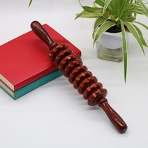 괄사 천연 탄화 목재 스크래핑 마사지 스틱 백 마사지기 SPA 테라피 도구 포인트 트리트먼트 과샤 바디 릴랙스, red wood massager