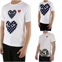 꼼데가르송 꼼데가르송 공용 프린팅 티셔츠 P1T234 P1T238 P1T244