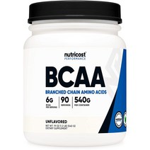 뉴트리코스트 BCAA 파우더 2:1:1 (무맛 90인분), 단색, 한 사이즈