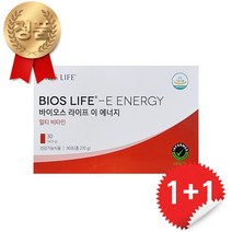 유니시티 바이오스라이프 이에너지 E에너지 1+1, 2개, 30포