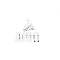 RC카 아르마 크라톤 센톤 탈리온 타이폰 아웃캐스트 프론트 센터 리어 일반 메탈 스트레이트 샤프트 DIY, 은