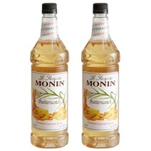 모닌 버터스카치 시럽 1리터 2개, 1L