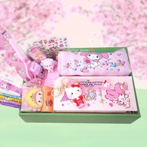 핑크 꾸러미 선물세트 학용품 유치원 동생 여자아이 선물 키티 멜로디
