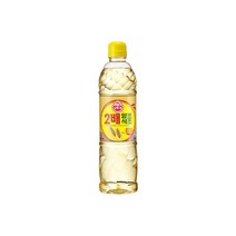 오뚜기 2배 양조식초, 900ml, 3개