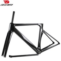 로드 자전거 탄소 브레이크 바퀴 2021 ceccotti 카본 프레임 에어로 사이클로크로스 바이크 프레임셋 카멜레온 컬러 2년 보증 프레임 프레임워크, 52cm-bsa, 광택