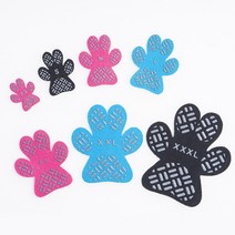 [5+1세트] 댕풋케어 패치 강아지 발바닥 패치 반려견 슬개골 탈구 예방 패드 논슬립 미끄럼방지 스티커 4개 1세트, 블루