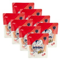 천하장사 국민간식 소시지, (8개) 천하장사 400g×8