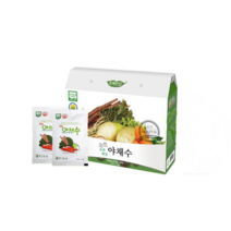 100% 유기농 야채수 기적의 야채스프 암환자에 좋은주스 장인어른 장모님 부모님 어르신 선물 110ml, 60포
