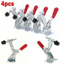 도구 목재 알루미늄 금속 고정 공구 용 조각 기계 플레이트 CNC 장치 클램프, 4pcs