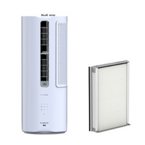 파세코 싱글인버터 창문형 에어컨 방문설치 PWA-3250WB, PWA-3250WB(스카이블루), 기본+모헤어 추가키트56cm