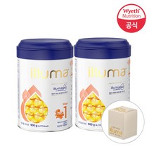일루마 분유 1단계 900g 2통 -인증