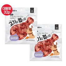 고기랑 껌이랑 고기껌 32P 오리고기맛 2개 애견간식, 단품