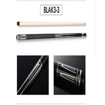 당구큐 당구용품 당구큐대 카본큐 2018 BLAK 당구 큐 스틱 실버 익스텐션 메이플 샤프트 95mm 115mm 팁 5 가지 색상 중국 신제품, 3.BLAK3  95mm