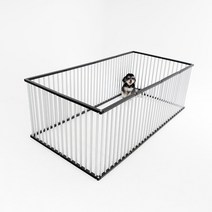 독톡 강아지 울타리 애견 펜스 알루미늄 높이 600mm 12PCS (좁은간격), 네이비, 알루미늄(단일색상)