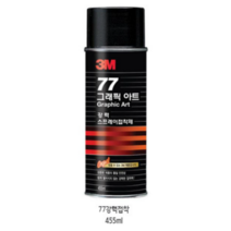 3M77강력스프레이접착제455ml 77풀 스프레이본드, 77강력스프레이접착제455ml