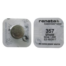 레나타 RENATA 시계배터리 357(SR44W) - 1알 SILVER 배터리