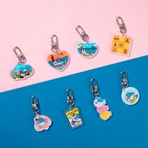 가방 파우치 에어팟에 귀여운 액세서리 아크릴 키링