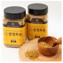 허니럽 꽃가루 꿀벌화분, 450g, 5개