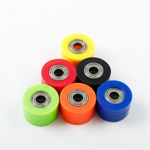 평로라 스마트 고정 로라 실내자전거 트레이닝 OTOM 드라이브 체인 롤러 풀리 휠 슬라이더 텐셔너 가이드, Black 8mm
