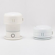 블랙앤데커 접이식 휴대용 미니 전기포트 주전자, 화이트