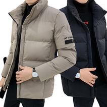 남성 패딩점퍼 데일리룩 경량 방한자켓 슬림핏 겨울잠바 아우터
