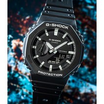 지샥 GA-2100-1A 지얄오크 블랙 방수 스포츠 시계