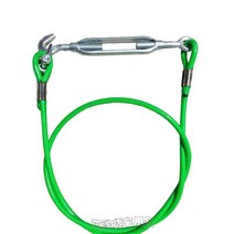 원터치모기장 높은 바 반걸이식 화물차 객실 스트레칭 고정 화물상자 철사 풀 훅 기둥세우기 대각선 당김 부품 천막천 용품 밧줄, T20-뉴타입 그린가죽 2.3미터 전