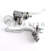 브레이크 그립 패드 오토바이 오토바이 22mm 핸들 바 브레이크 마스터 실린더 클러치 레버 혼다 CR125R CRF