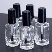 시온잉크보관 15ml 매니큐어 용기 5개 덜어쓰기 화장품DIY 여행용 빈통