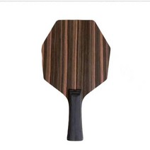 사이버 셰이프 보드 수동으로 셰이크핸드 탁구 블레이드 공격 곡선 hexagonal ping pong bat for competiton, 검은 손잡이