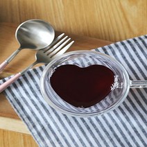 투명한 유리소재 프로포즈 러브 글라스 머그컵 - (머그/커피잔/유리머그/손잡이머그/컵/잔/주방용품/건강), 본상품선택