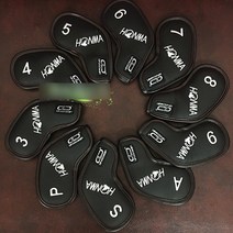 [WINZ] HONMA 혼마 골프 헤드커버 아이언 클럽커버 세트 11종, 2