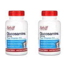 1+1 쉬프 글루코사민 HCI 비타민 D3 1000mg 150정, 1개, 기본
