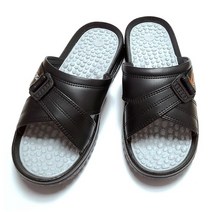 칸토스 남성 자갈 발 건강 기능성 사무실 지압슬리퍼, 1개, 260mm