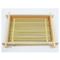 대나무 직사각 모밀판 소바 메밀 국수 모밀 국수 식당 대나무 식기, 단품