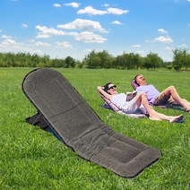 시크레토 캠핑 의자 피크닉 초경량 경량 의자 체어, 블랙, 1개